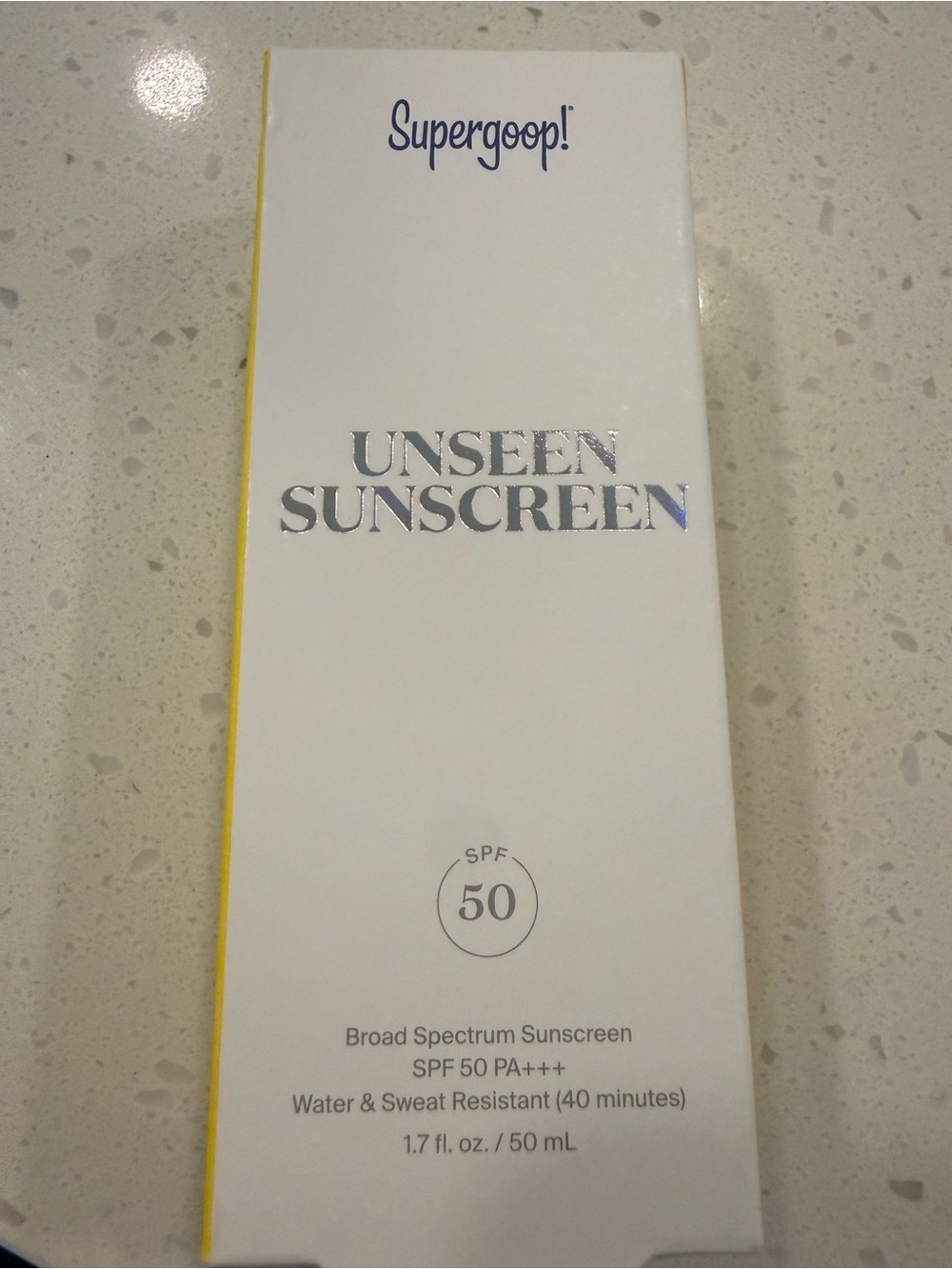 Supergoop! Unseen Sunscreen SPF 50 - with a Tarte gift with purchase!
